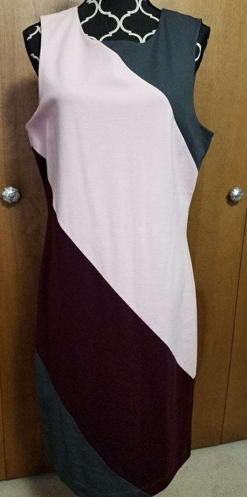DRESS - Color block